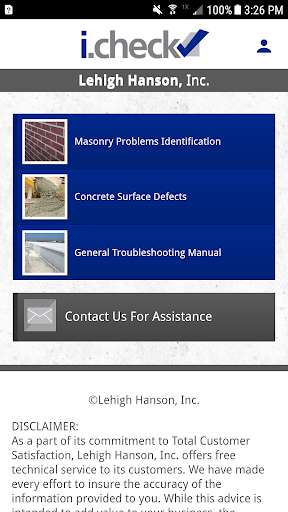 Run android online APK iCheck by Lehigh Hanson from MyAndroid or emulate iCheck by Lehigh Hanson using MyAndroid