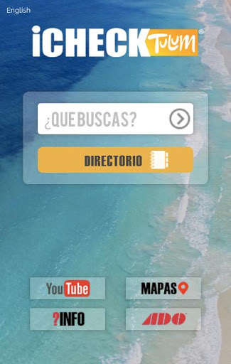 Emulate Android APK iCheck Directorio y Mapa Tulum y Playa del Carmen