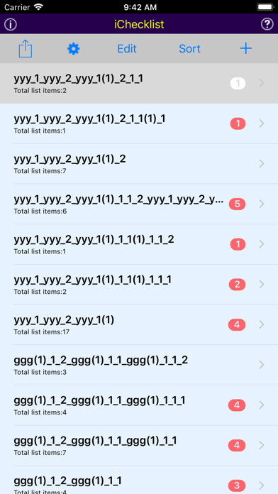 Emulate iPhone app iChecklist using MyAndroid Emulate iPhone app iChecklist using MyAndroid