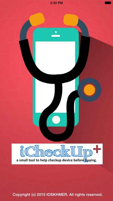 Emulate iPhone app iCheckUp using MyAndroid