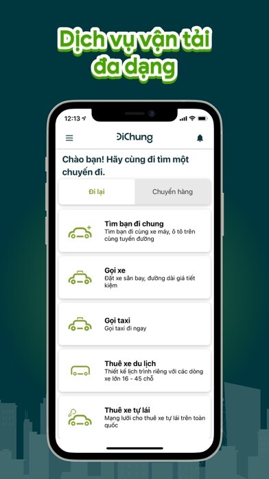 Emulate iPhone app Đi Chung using MyAndroid Emulate iPhone app Đi Chung using MyAndroid