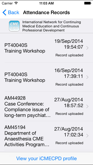 Emulate iPhone app iCMECPD using MyAndroid Emulate iPhone app iCMECPD using MyAndroid