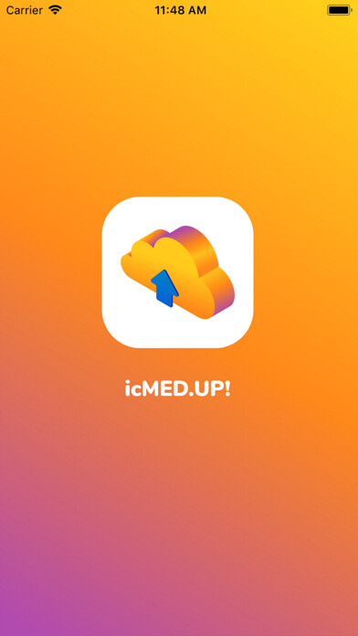 Emulate iPhone app icMED.Up! using MyAndroid