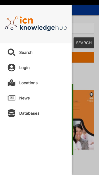Emulate iPhone app ICN Knowledge Hub using MyAndroid