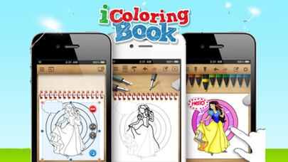 Emulate iPhone app iColoringBook !!! Lite using MyAndroid Emulate iPhone app iColoringBook !!! Lite using MyAndroid