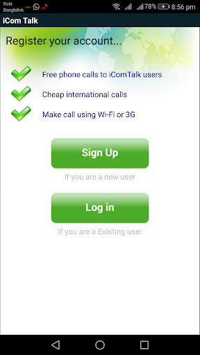 Emulate Android APK iCOM TALK