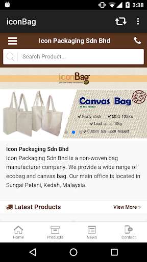 Run android online APK iconBag from MyAndroid or emulate iconBag using MyAndroid