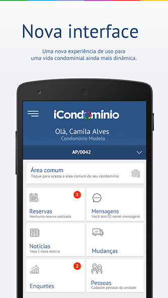 Emulate iPhone app iCondominio using MyAndroid