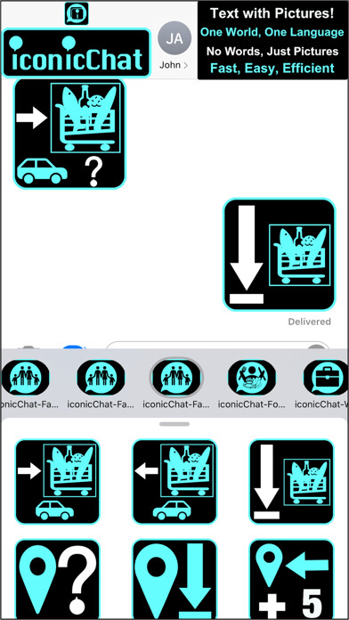Emulate iPhone app iconicChat Shop Food using MyAndroid Emulate iPhone app iconicChat Shop Food using MyAndroid