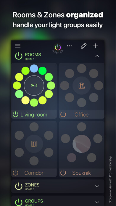 Emulate iPhone app iConnectHue for Philips Hue using MyAndroid
