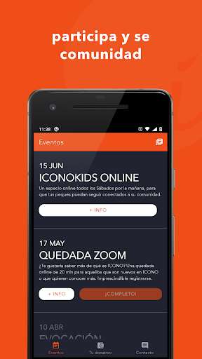 Run android online APK ICONO: Iglesia, Familia & Tu Tribu en Madrid from MyAndroid or emulate ICONO: Iglesia, Familia & Tu Tribu en Madrid using MyAndroid