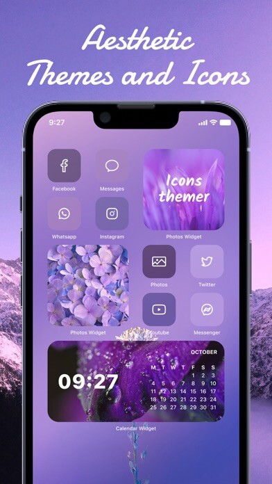 Emulate iPhone app Icon Themer: LockScreen Widget using MyAndroid