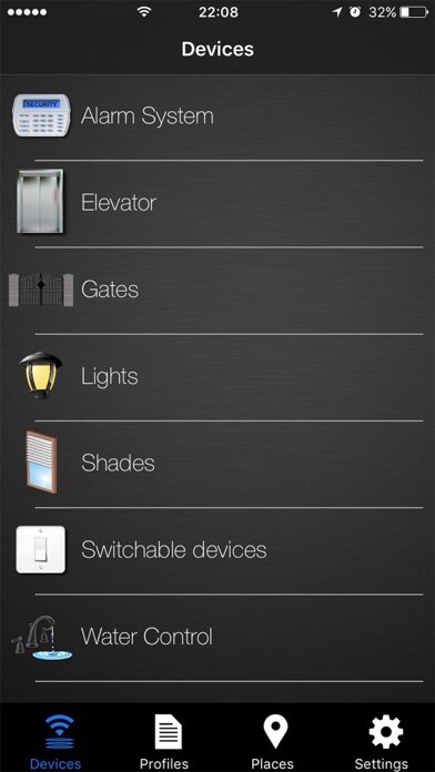Emulate iPhone app iContrALL using MyAndroid