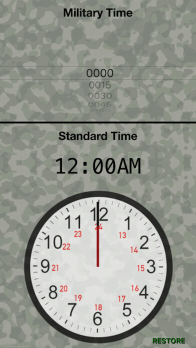 Emulate iPhone app iConvert Military Time using MyAndroid Emulate iPhone app iConvert Military Time using MyAndroid