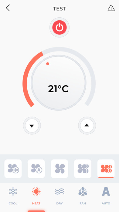 Emulate iPhone app iCON - WiFi AirCon Control using MyAndroid Emulate iPhone app iCON - WiFi AirCon Control using MyAndroid