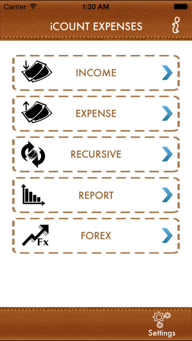 Emulate iPhone app iCount Expenses using MyAndroid Emulate iPhone app iCount Expenses using MyAndroid