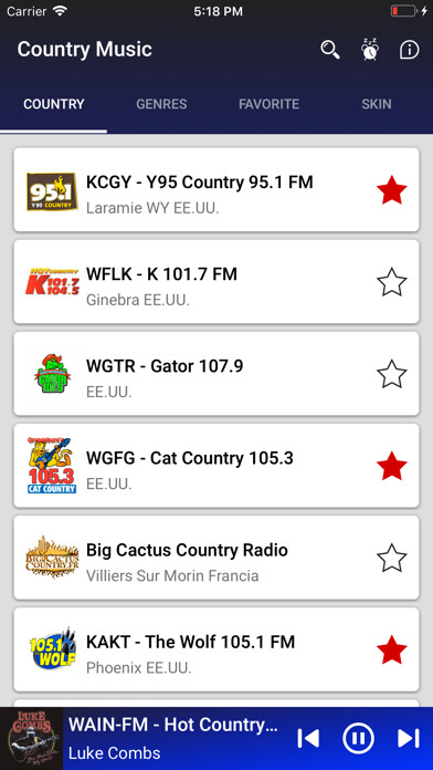 Emulate iPhone app iCountry Music Radio using MyAndroid Emulate iPhone app iCountry Music Radio using MyAndroid