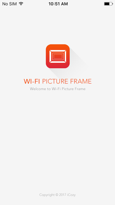 Emulate iPhone app iCozy Wi-Fi Picture Frame using MyAndroid