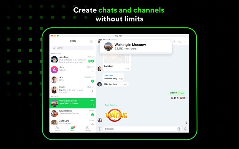 Emulate iPhone app ICQ New: Messenger & Chat using MyAndroid Emulate iPhone app ICQ New: Messenger & Chat using MyAndroid
