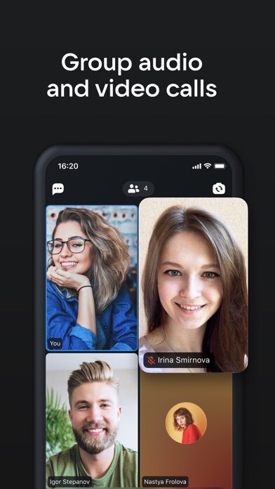 Emulate iPhone app ICQ Video Calls & Chat Rooms using MyAndroid