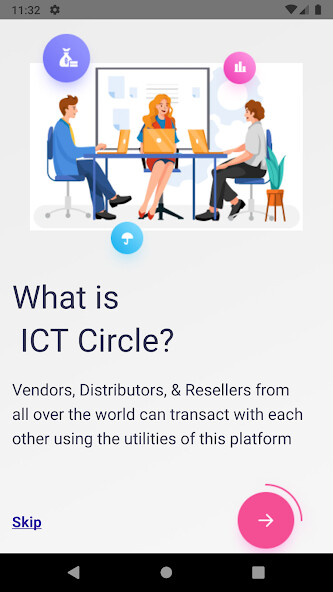 Run android online APK ICT Circle from MyAndroid or emulate ICT Circle using MyAndroid