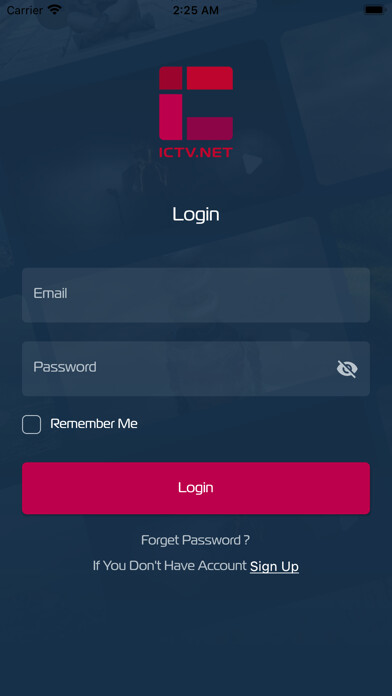Emulate iPhone app ICTV using MyAndroid