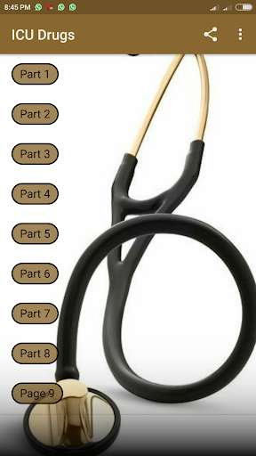 Run android online APK ICU Drugs from MyAndroid or emulate ICU Drugs using MyAndroid