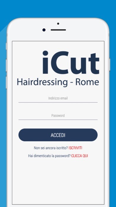 Emulate iPhone app iCut Hairdressing - Rome using MyAndroid