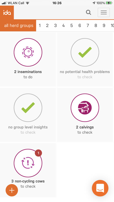 Emulate iPhone app Ida by Connecterra using MyAndroid