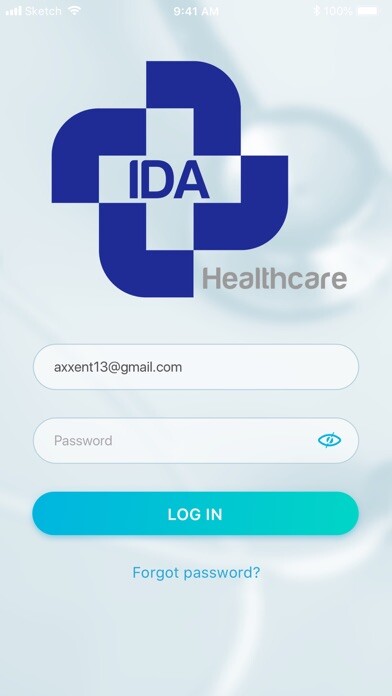 Emulate iPhone app IDA Healthcare Patient using MyAndroid