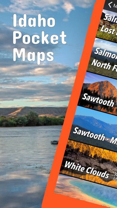 Emulate iPhone app Idaho Pocket Maps using MyAndroid