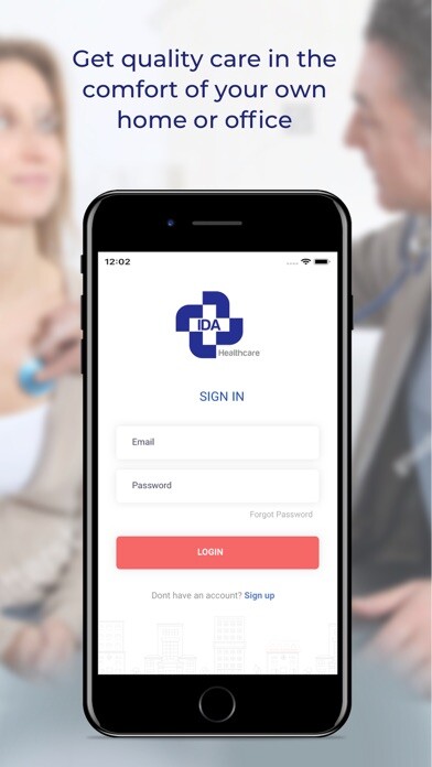 Emulate iPhone app IDA Mobile Care using MyAndroid