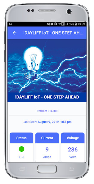 Run android online APK iDayliff IoT from MyAndroid or emulate iDayliff IoT using MyAndroid