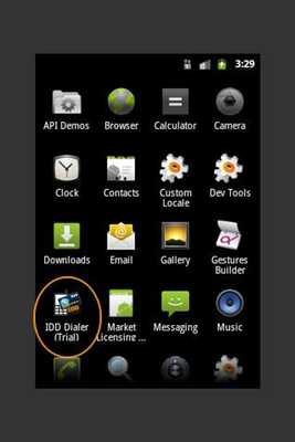 Emulate Android APK IDD Dialer (Trial) Emulate Android APK IDD Dialer (Trial)