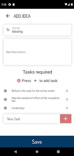 Run android online APK Idealog: Advanced Checklist For Developers from MyAndroid or emulate Idealog: Advanced Checklist For Developers using MyAndroid