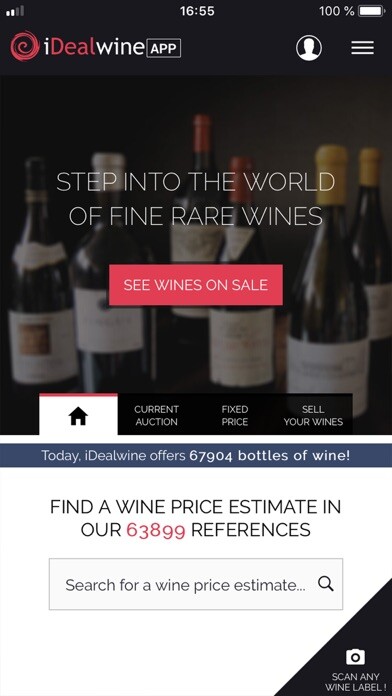 Emulate iPhone app iDealwine - Wine Price using MyAndroid Emulate iPhone app iDealwine - Wine Price using MyAndroid