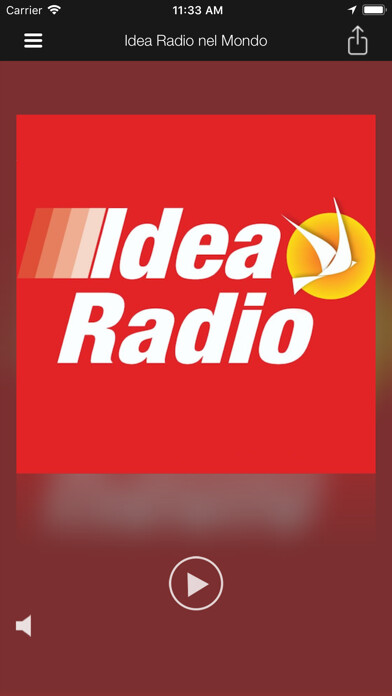 Emulate iPhone app Idea Radio nel Mondo using MyAndroid Emulate iPhone app Idea Radio nel Mondo using MyAndroid