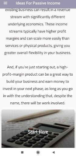 Run android online APK Ideas For Passive Income from MyAndroid or emulate Ideas For Passive Income using MyAndroid