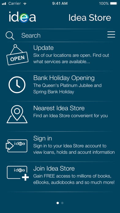 Emulate iPhone app Idea Store - TowerHamlets Libs using MyAndroid Emulate iPhone app Idea Store - TowerHamlets Libs using MyAndroid