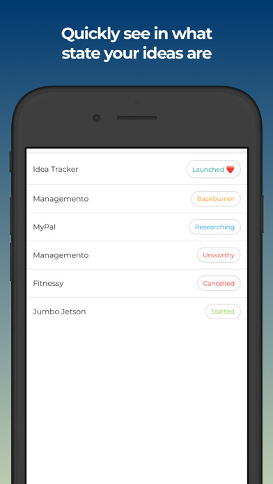 Emulate iPhone app Idea Trackerr using MyAndroid Emulate iPhone app Idea Trackerr using MyAndroid