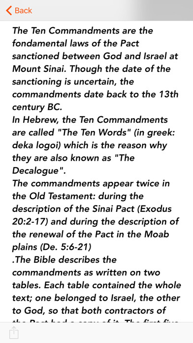 Emulate iPhone app iDecalogue: Ten Commandments using MyAndroid Emulate iPhone app iDecalogue: Ten Commandments using MyAndroid