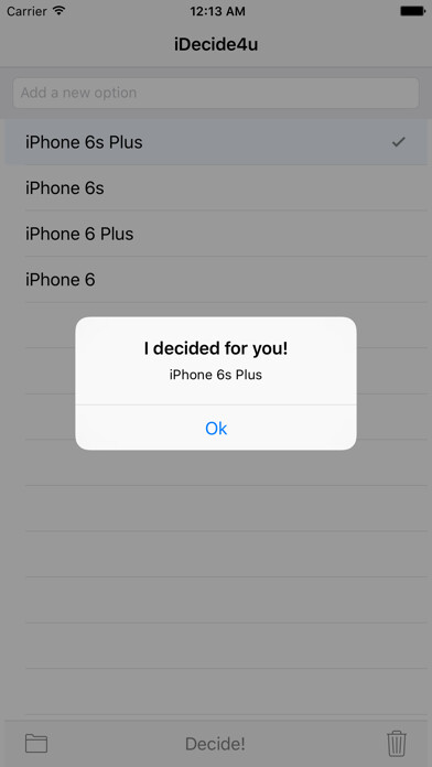 Emulate iPhone app iDecide4u - let the app decide for you! using MyAndroid Emulate iPhone app iDecide4u - let the app decide for you! using MyAndroid
