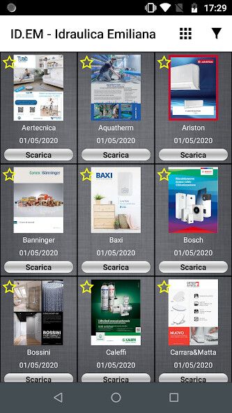 Emulate iPhone app ID.EM - IDRAULICA EMILIANA using MyAndroid