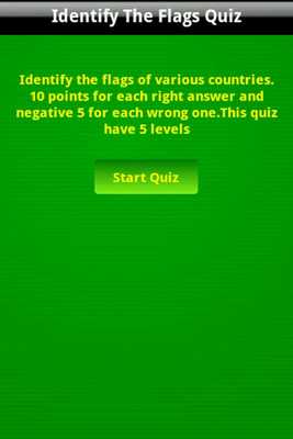 Emulate Android APK Identify the World Flags Game