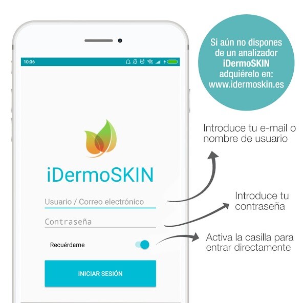 Emulate Android APK iDermoSKIN
