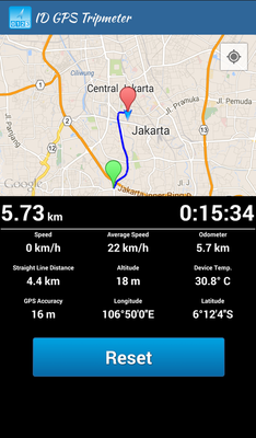 Emulate Android APK ID GPS Tripmeter Emulate Android APK ID GPS Tripmeter