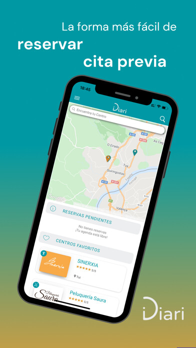 Emulate iPhone app iDiari - Reserva cita previa using MyAndroid