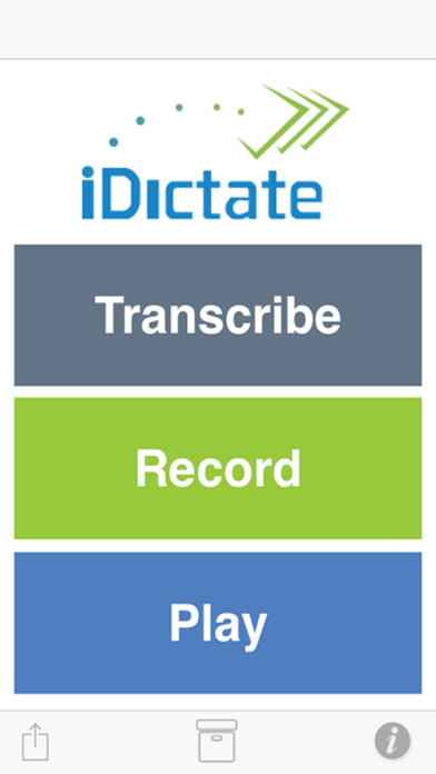 Emulate iPhone app iDictate.com using MyAndroid