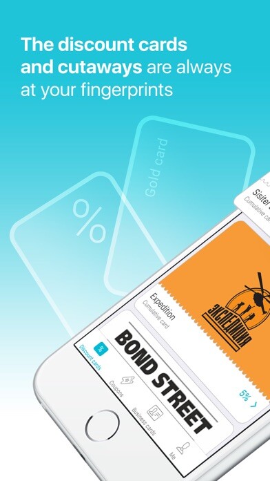 Emulate iPhone app iDiscount Card Holder & Wallet using MyAndroid