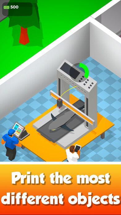 Emulate iPhone app Idle 3D Printers Factory using MyAndroid Emulate iPhone app Idle 3D Printers Factory using MyAndroid